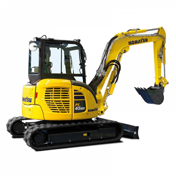 Komatsu minigraafmachine PC45_55MR-5 te koop bij Vrijdag Trading
