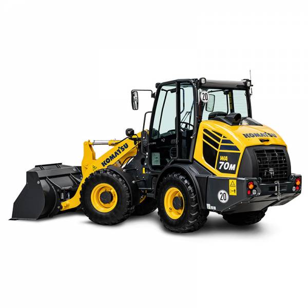 Komatsu wiellader WA70M-8 te koop bij Vrijdag Trading