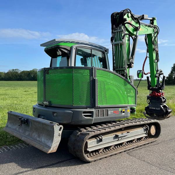 Constructiewerk, laswerk en modificaties aan grondverzetmachines, zoals Bosbouwbeplating